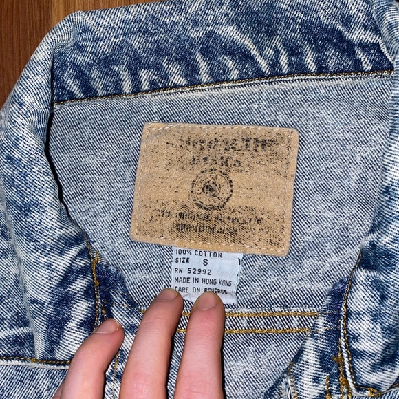 vintage Jordache acid wash denim jacket - Picture 4 of 4